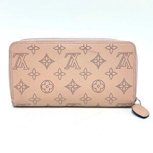 LOUIS VUITTON M61868 Zippy Wallet Small Wallet MonogramMahina Magnolia